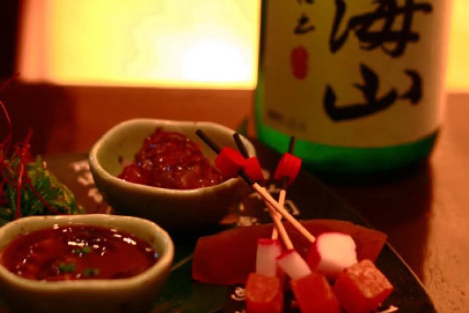 Sake and small plates at Kiraku (Berkeley)