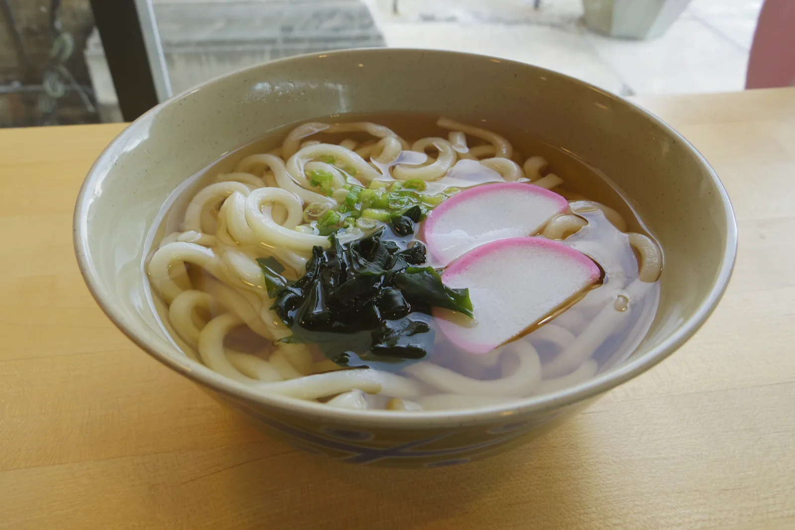 A bowl of udon at MAIDO! (Ardmore)