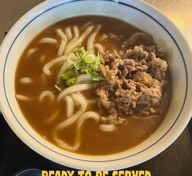 Curry beef udon at Soba Izakaya MINAMI (Laguna Hills)