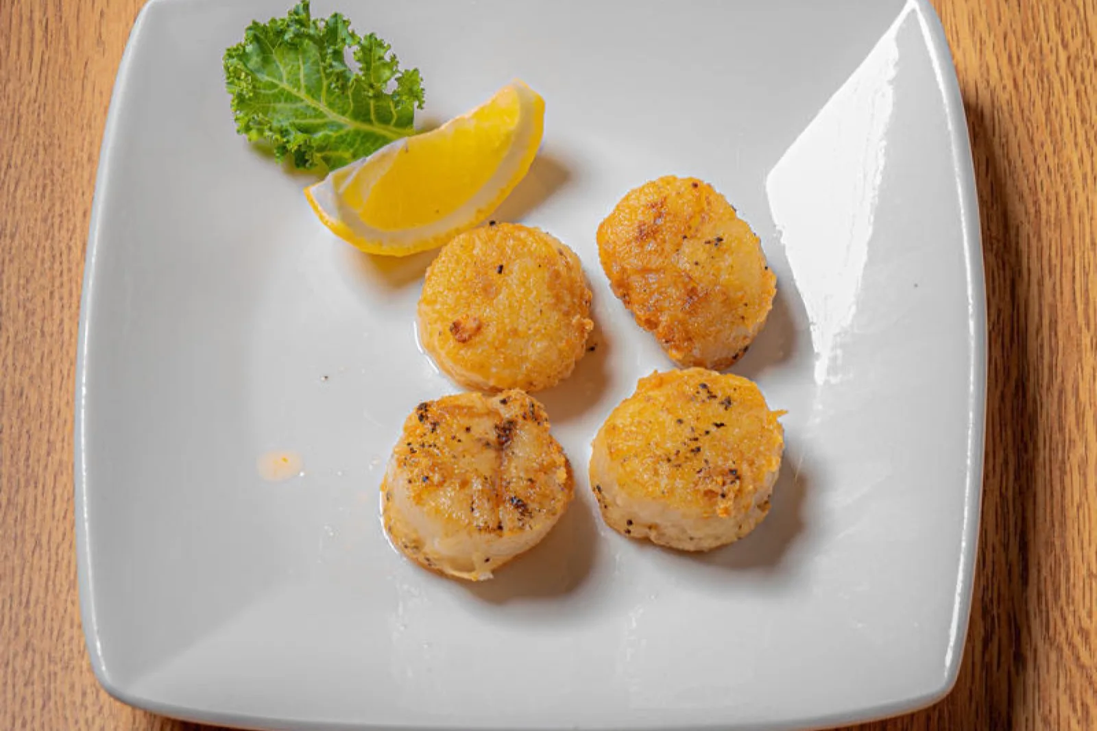 Fried scallops at Teppay